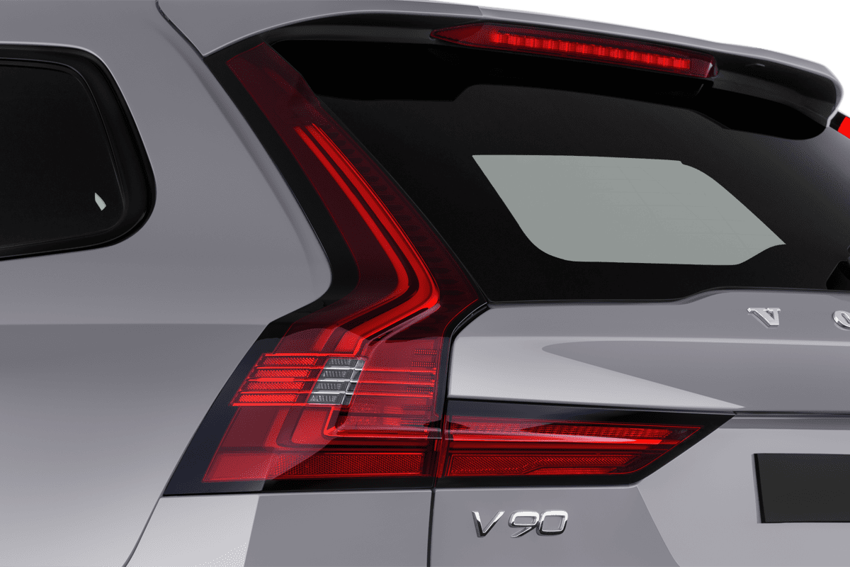 Heckleuchten eines Volvo V90 Plug-in-Hybrid