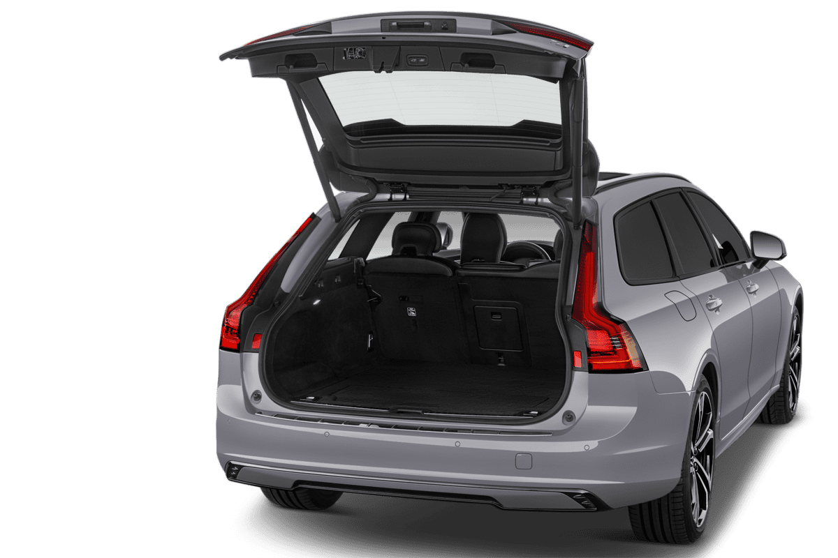 Kofferraum eines Volvo V90 Plug-in-Hybrid