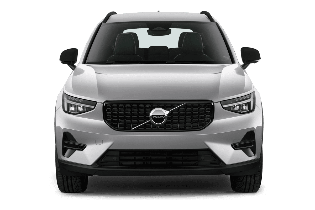 Frontansicht eines Volvo XC40, freigestellt