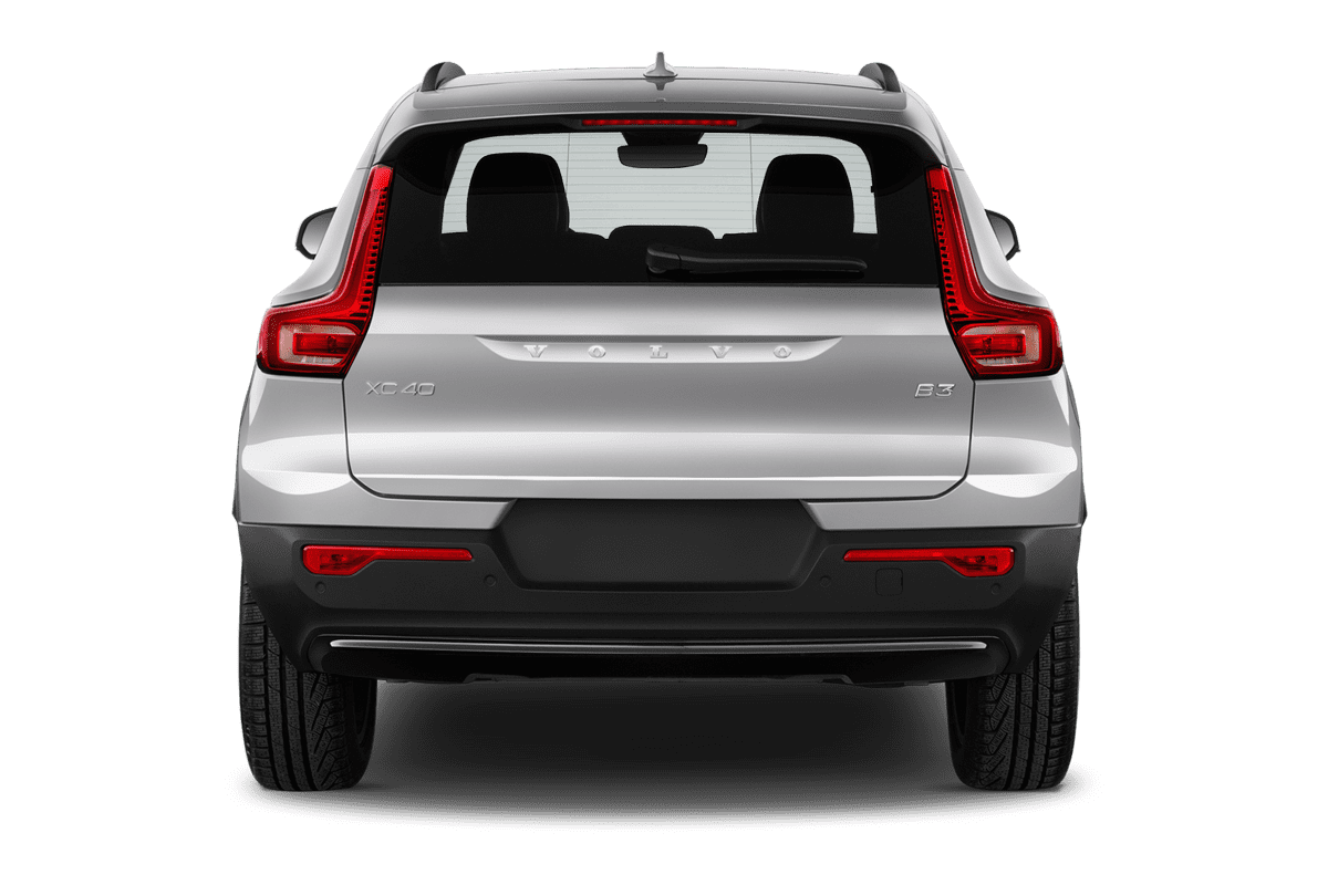 Heckansicht eines Volvo XC40