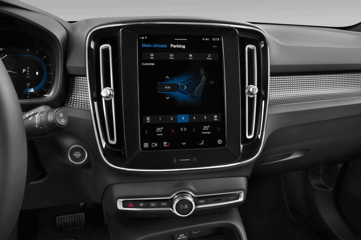 Klimasteuerung eines Volvo XC40
