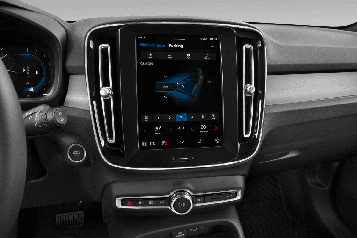 Klimasteuerung eines Volvo XC40 (KI-generiert)