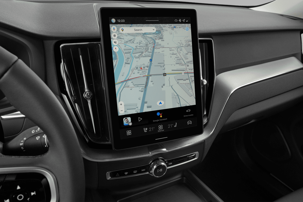 Mittelkonsole eines Volvo XC60