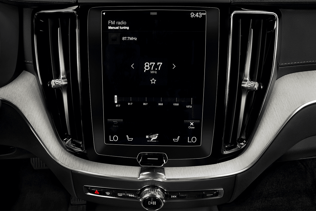 Audiosystem eines Volvo XC60 Polestar Engineered