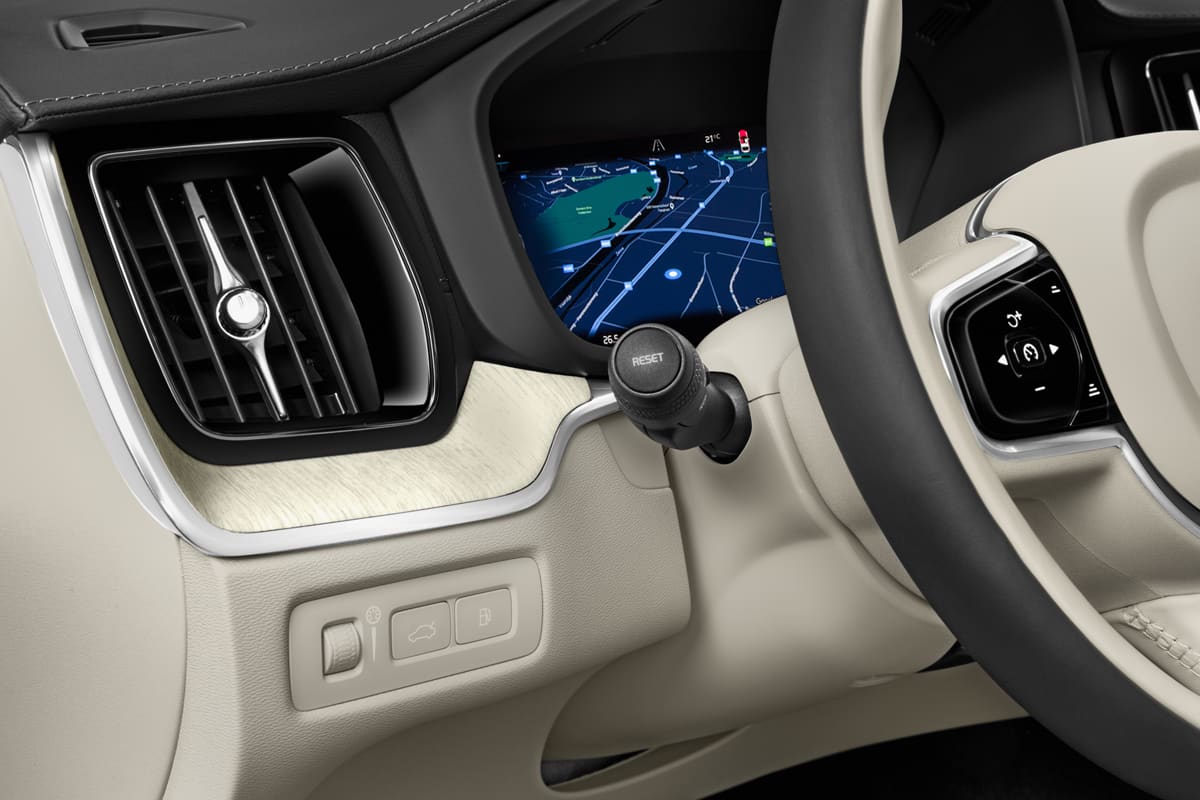 Lüftung eines Volvo XC60 Plug-in Hybrid 