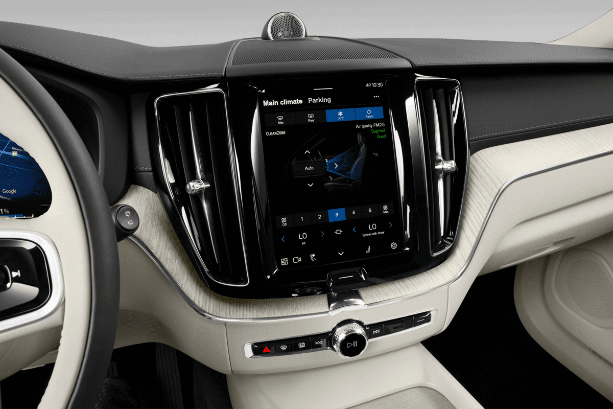 Klimasteuerung eines Volvo XC60 Plug-in Hybrid 