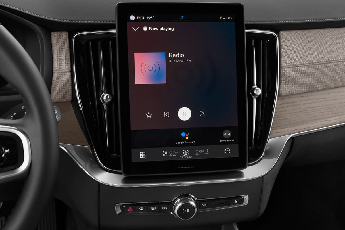 Audiosystem eines Volvo XC90