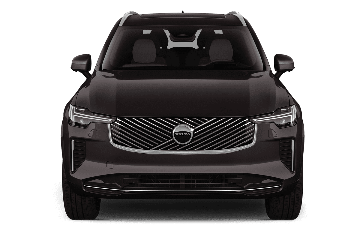 Frontansicht eines Volvo XC90 Plug-in-Hybrid , freigestellt