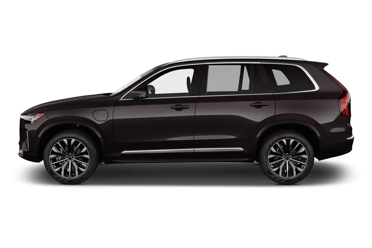 Seitenansicht eines Volvo XC90 Plug-in-Hybrid 