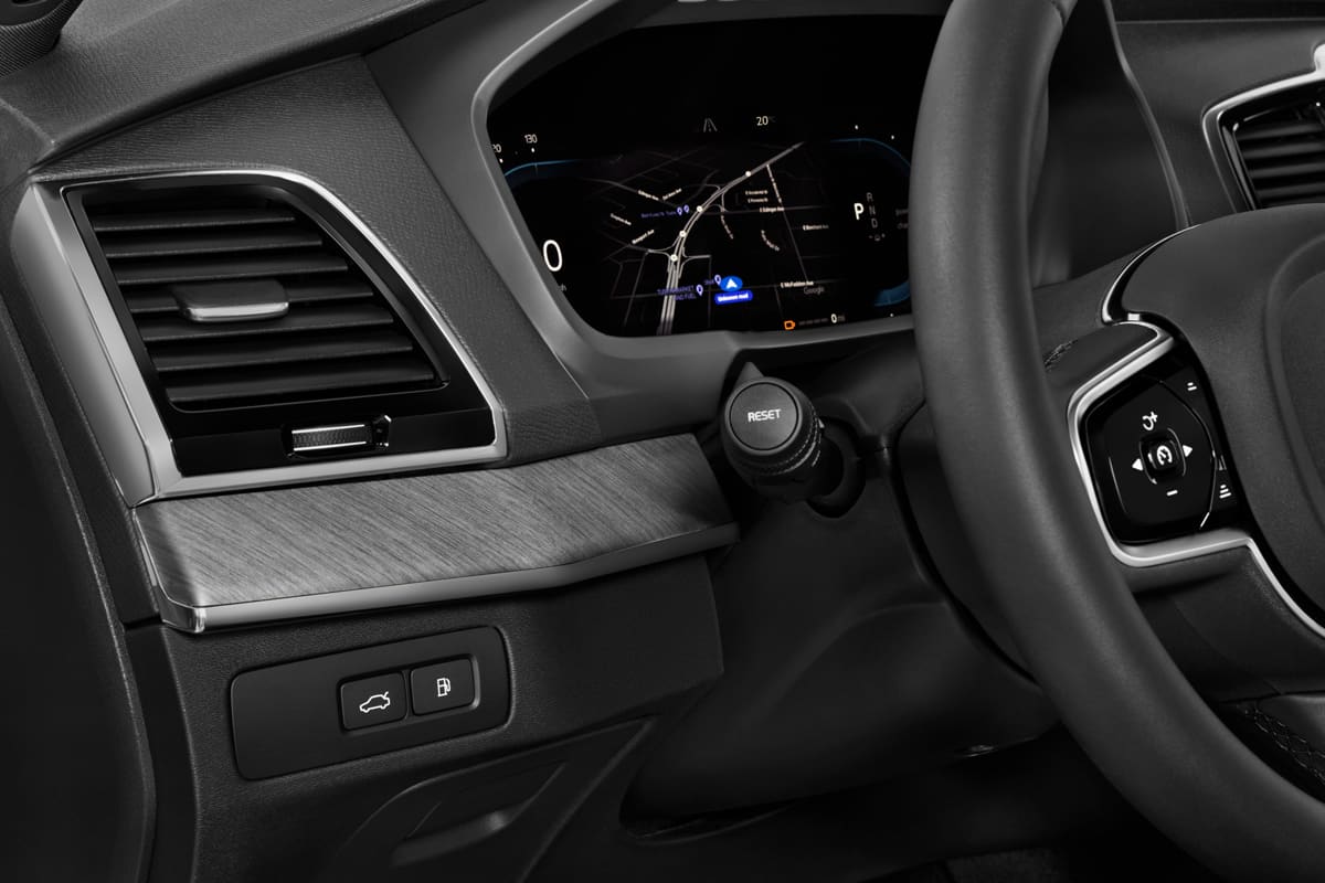 Lüftung eines Volvo XC90 Plug-in-Hybrid 