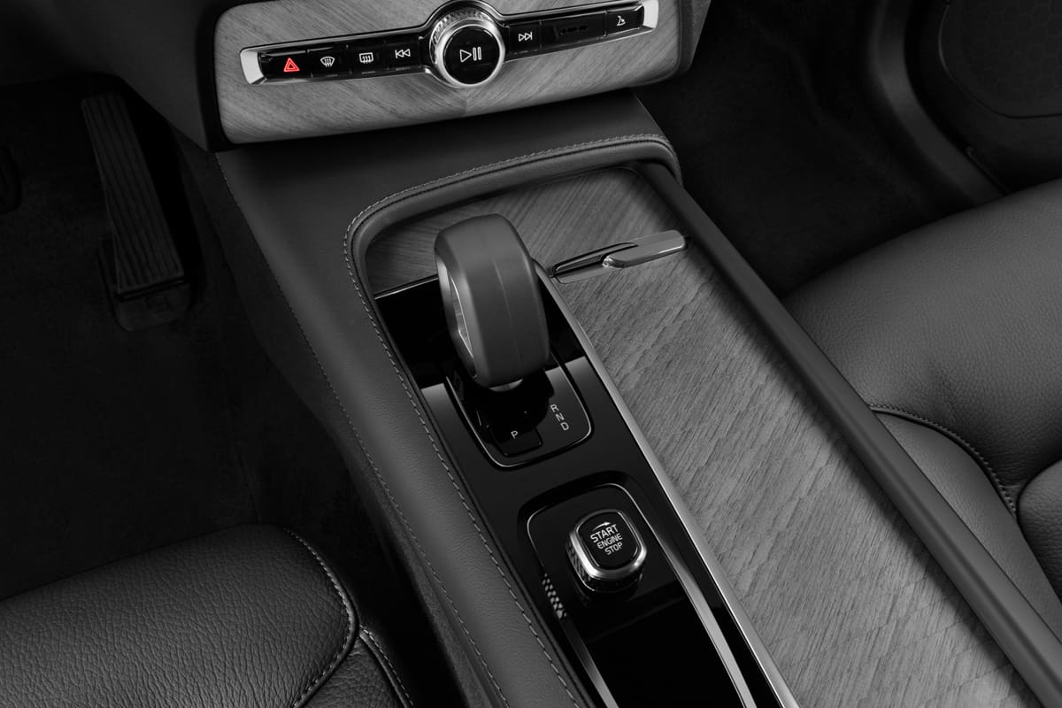 Schaltknüppel eines Volvo XC90 Plug-in-Hybrid 