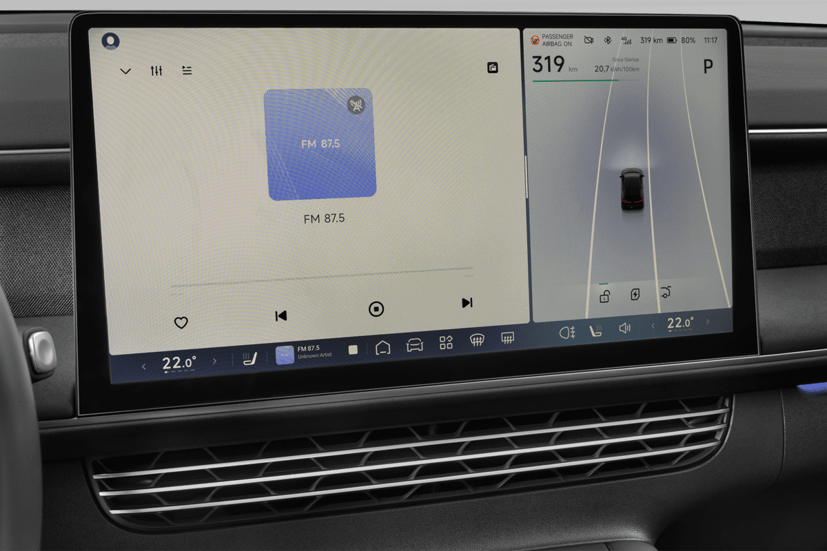 Audiosystem eines Xpeng G6