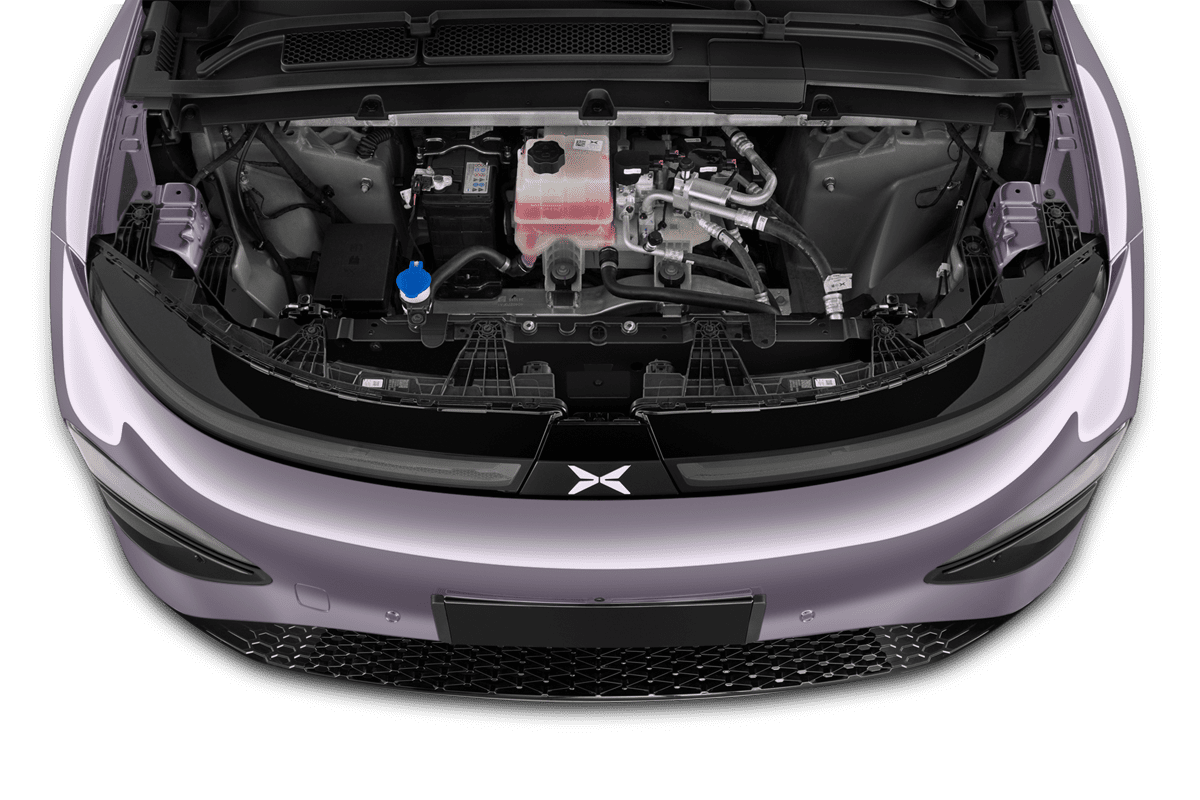 Motorraum eines Xpeng G6