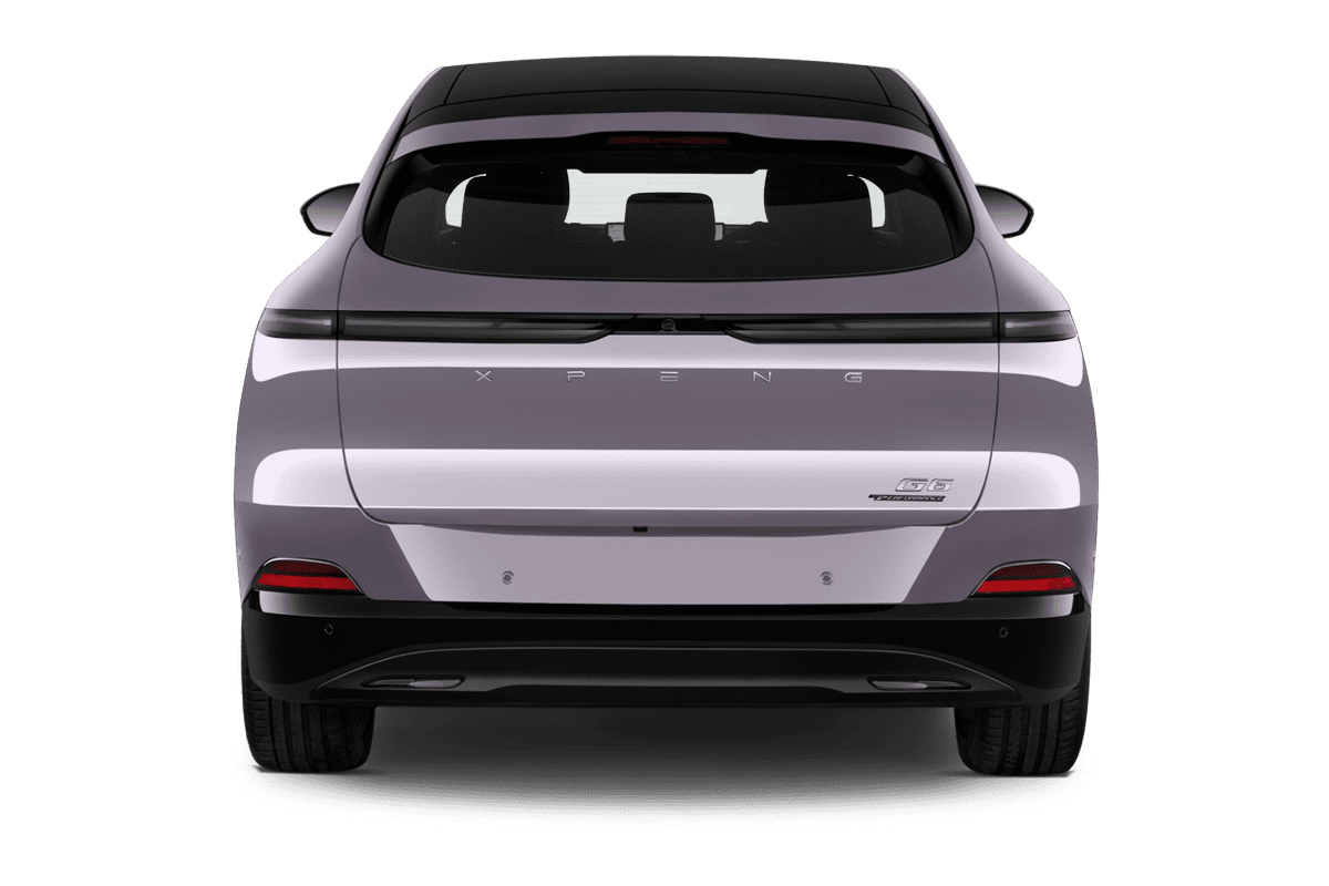 Heckansicht eines Xpeng G6