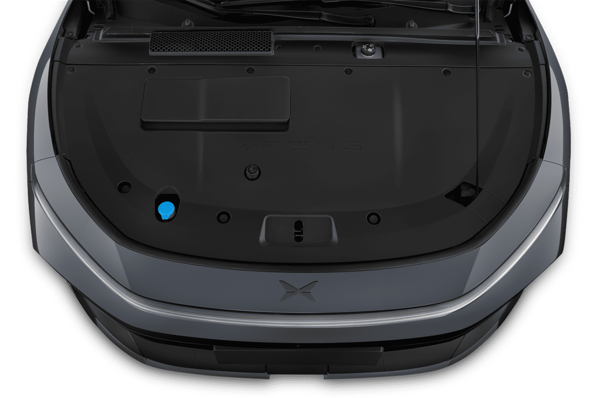 Motorraum eines Xpeng P7+