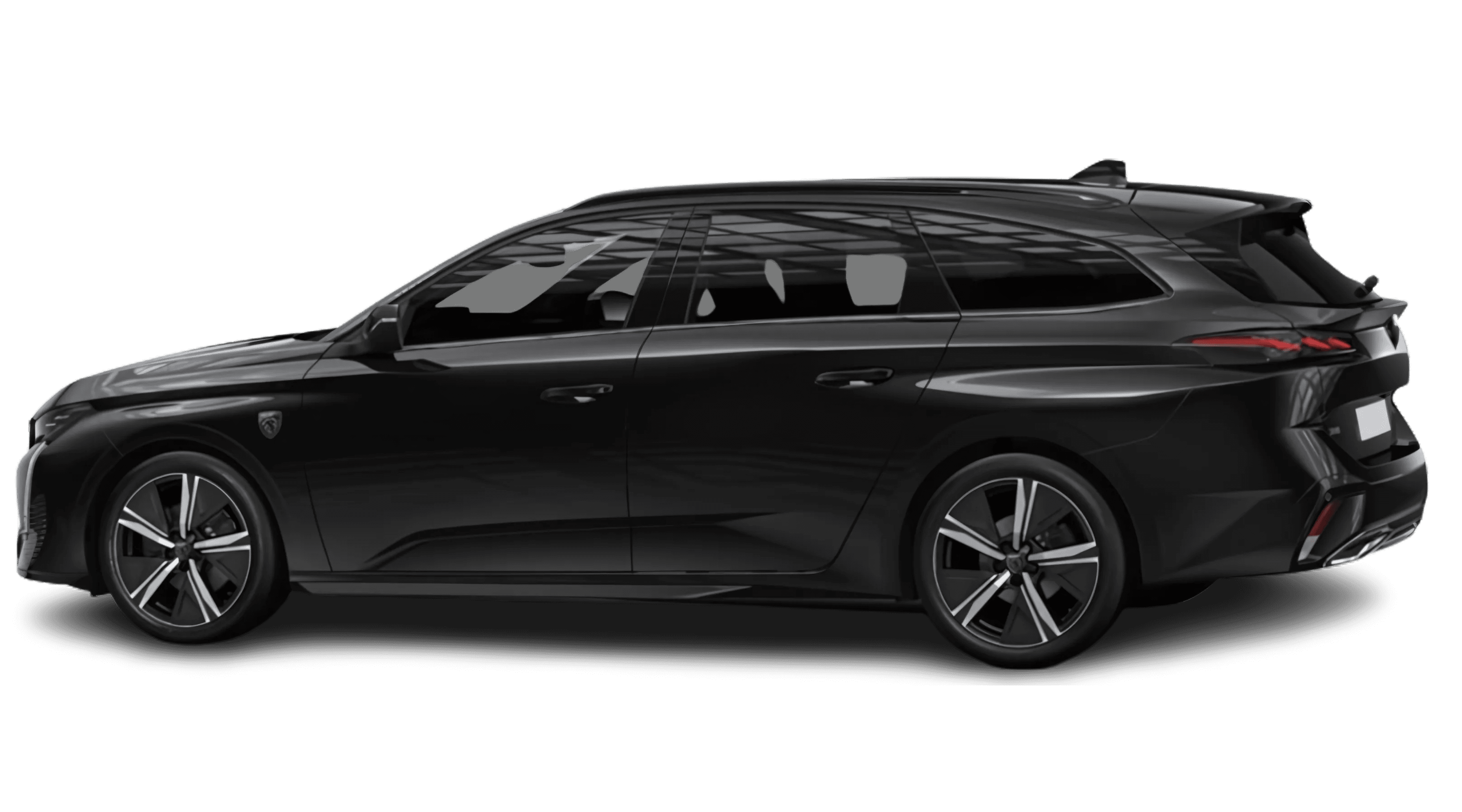 Seitenansicht eines Peugeot 308