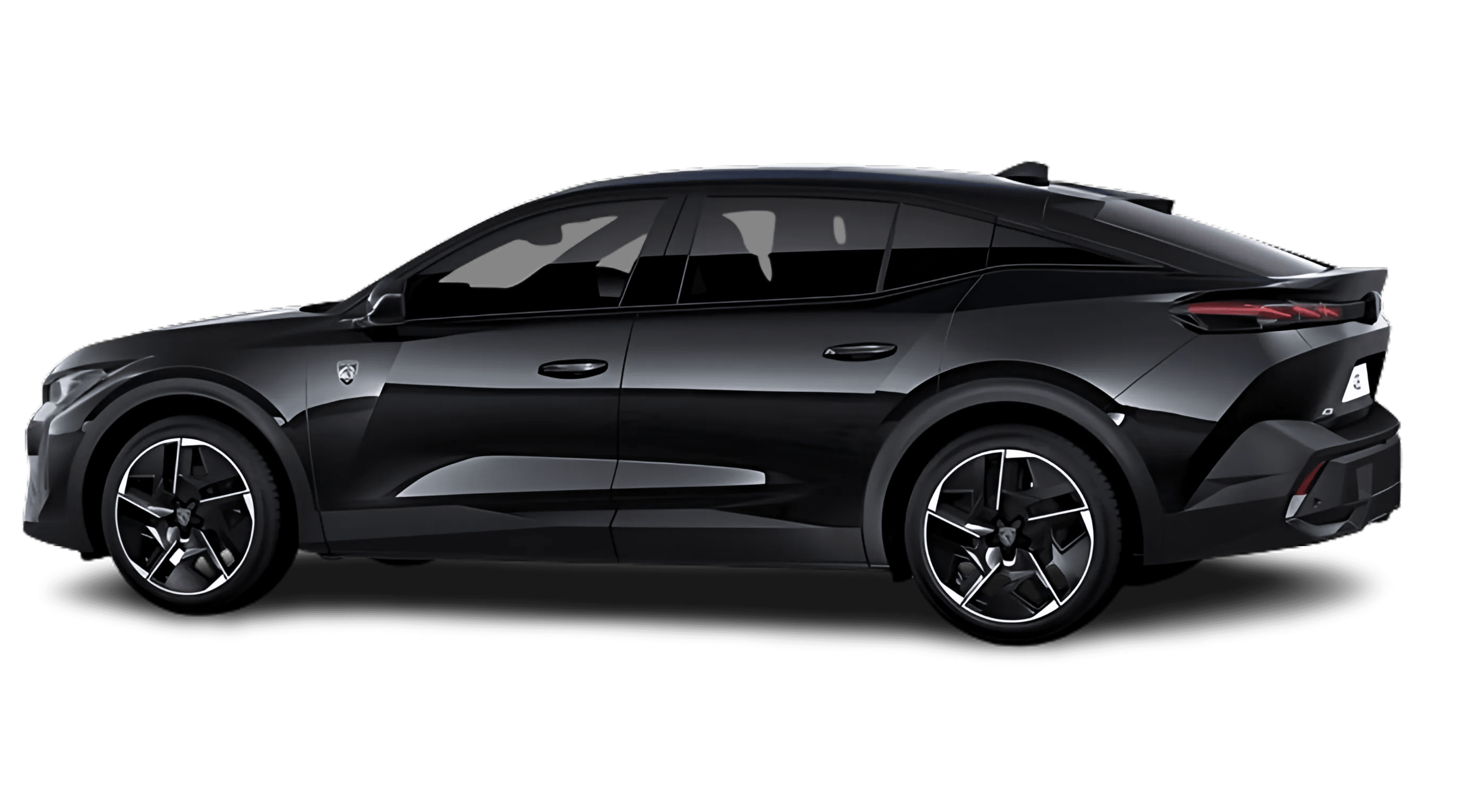 Seitenansicht eines Peugeot 408