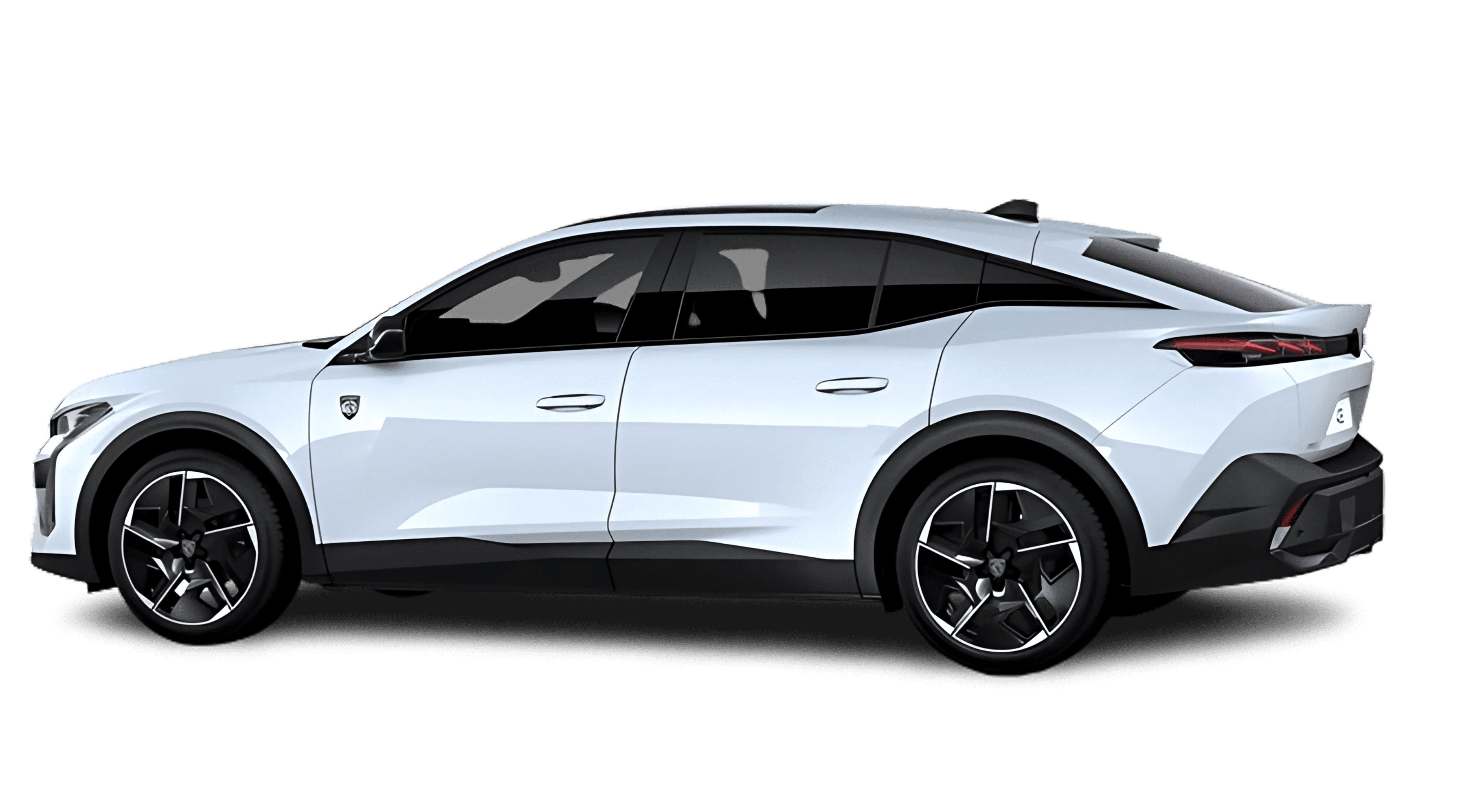 Seitenansicht eines Peugeot 408