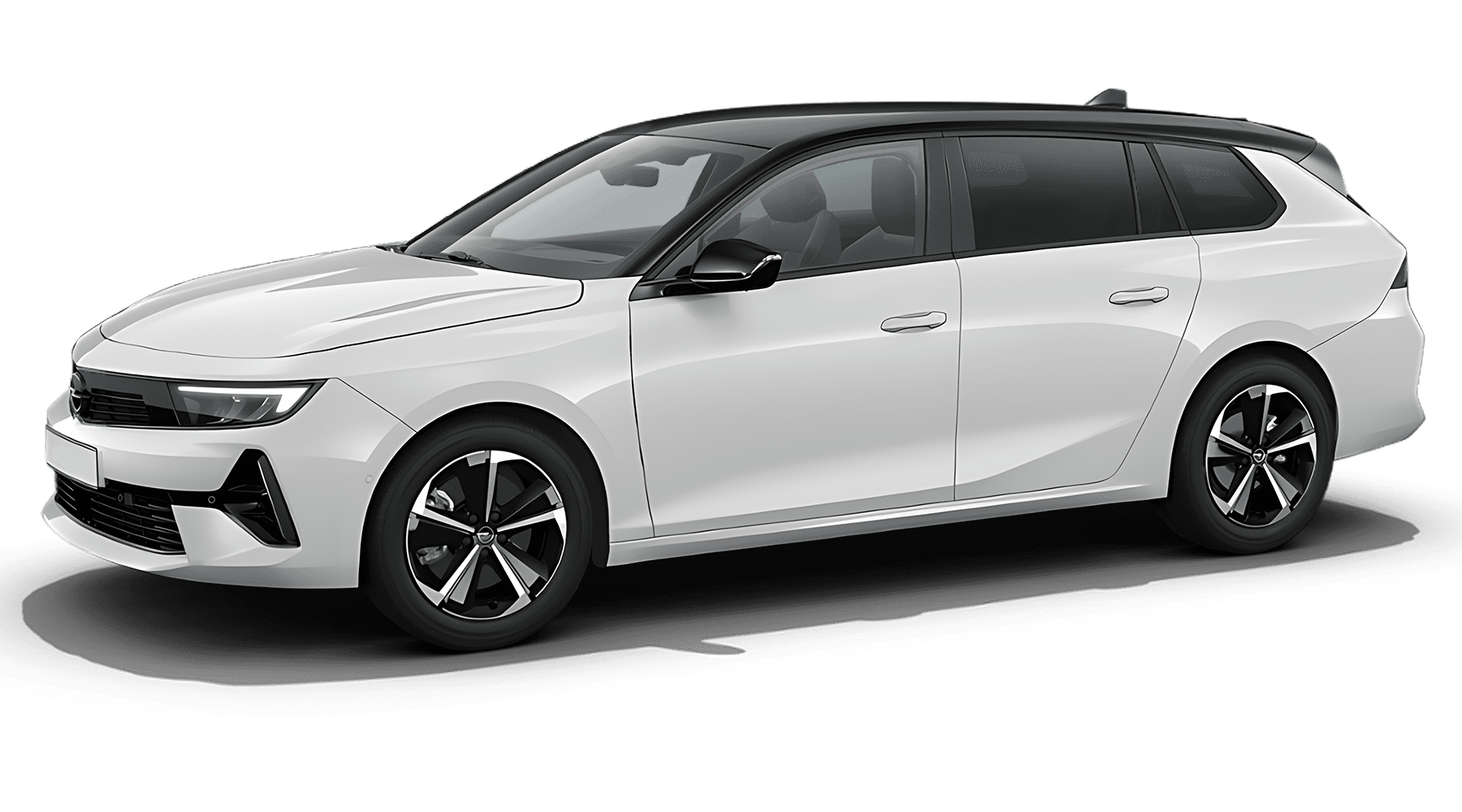 Seitenansicht eines Opel Astra