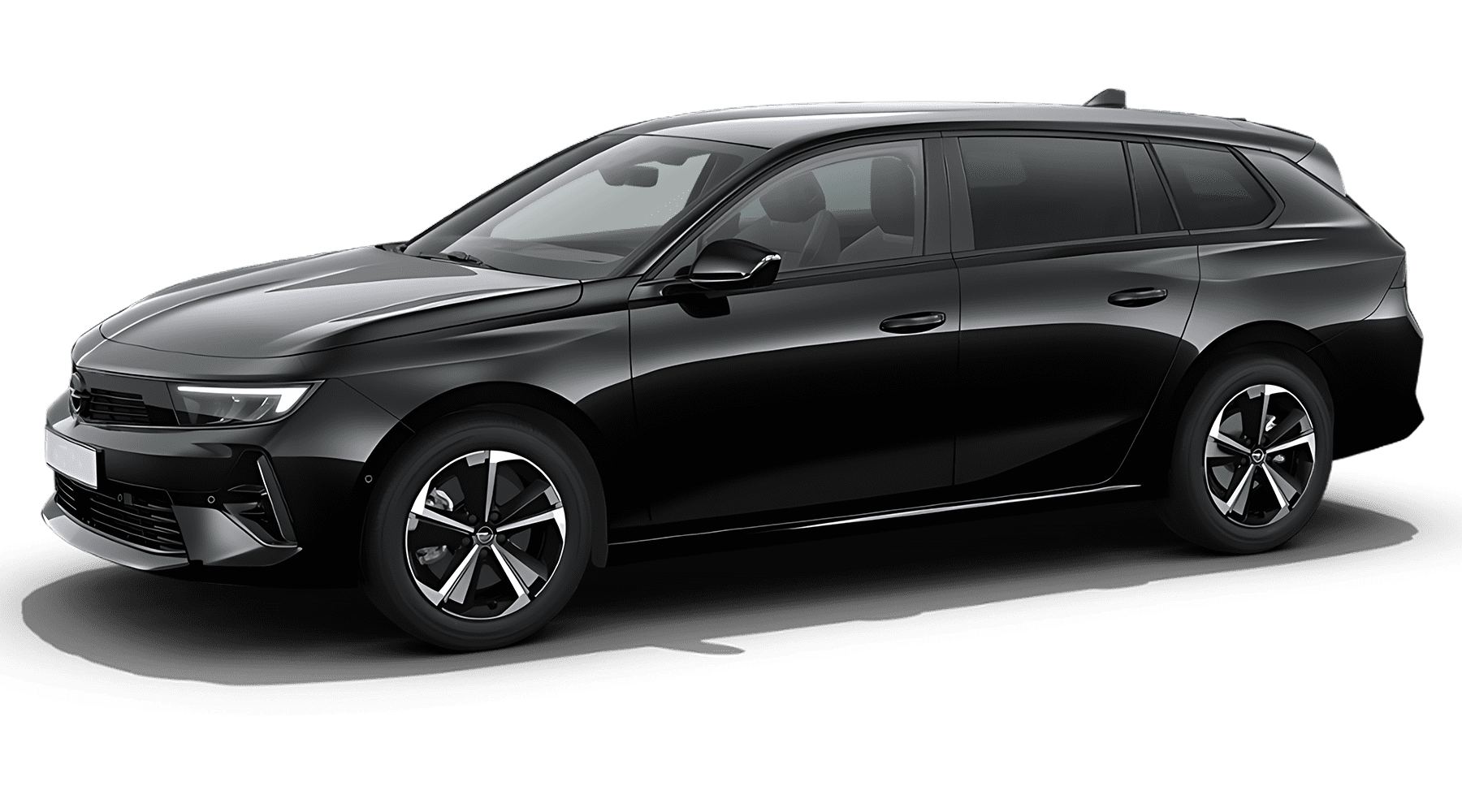 Seitenansicht eines Opel Astra