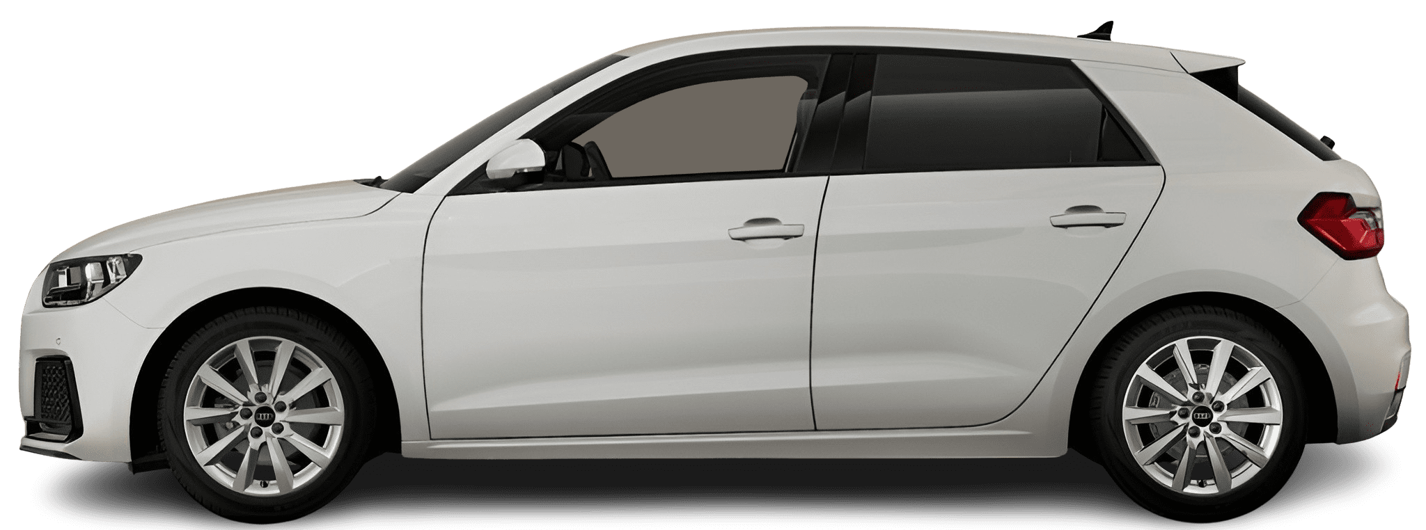 Seitenansicht eines Audi A1