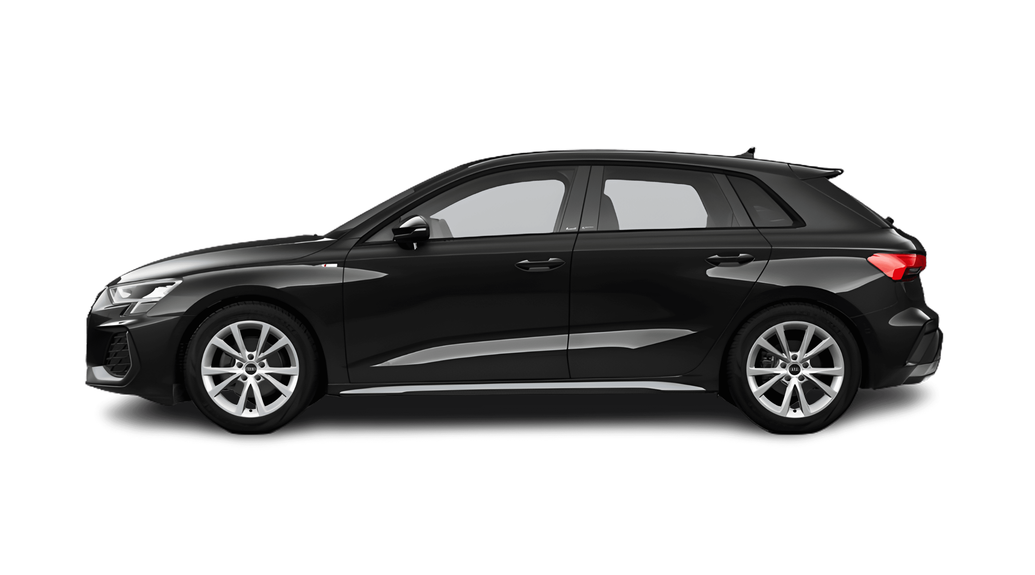 Seitenansicht eines Audi A3