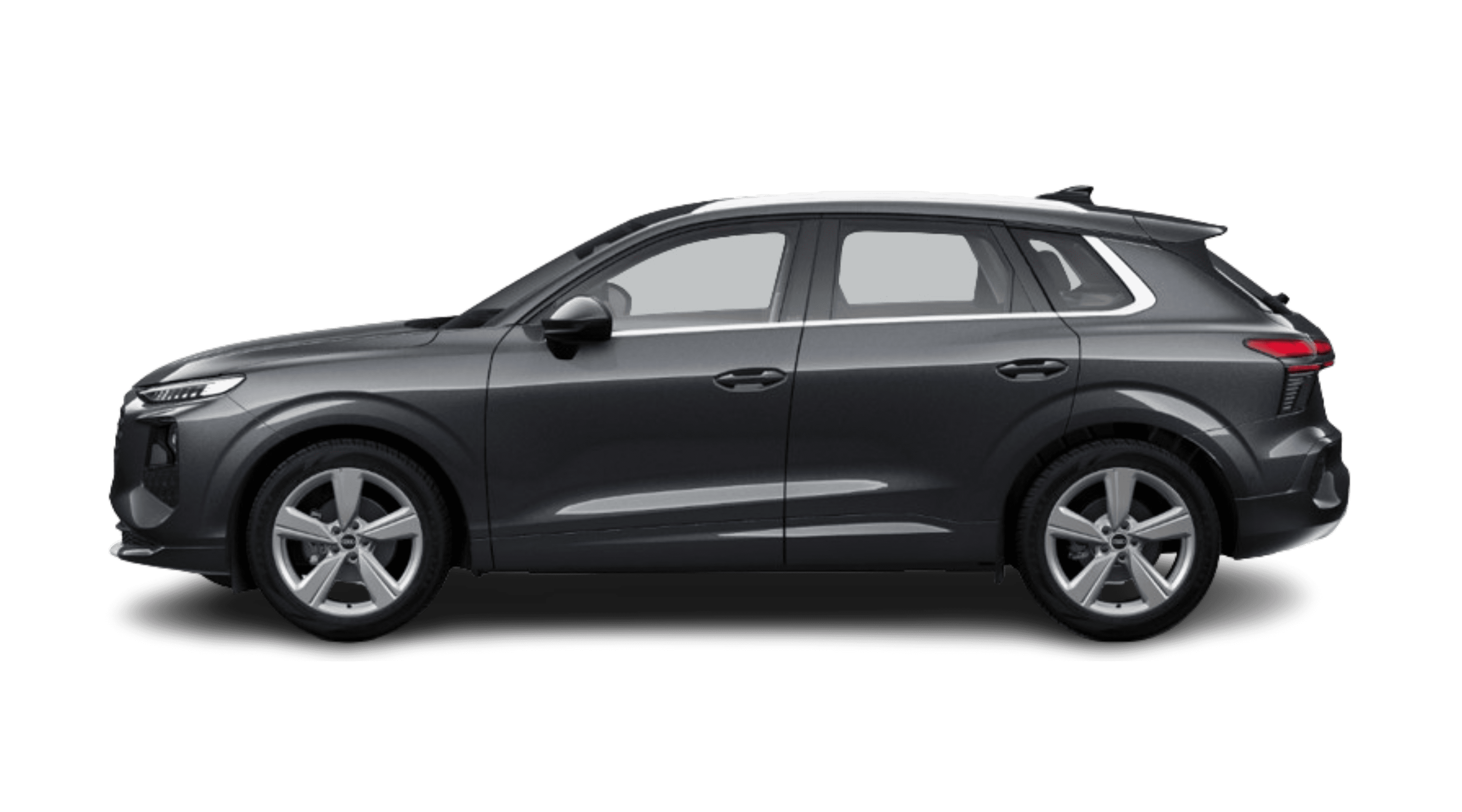 Seitenansicht eines Audi Q3