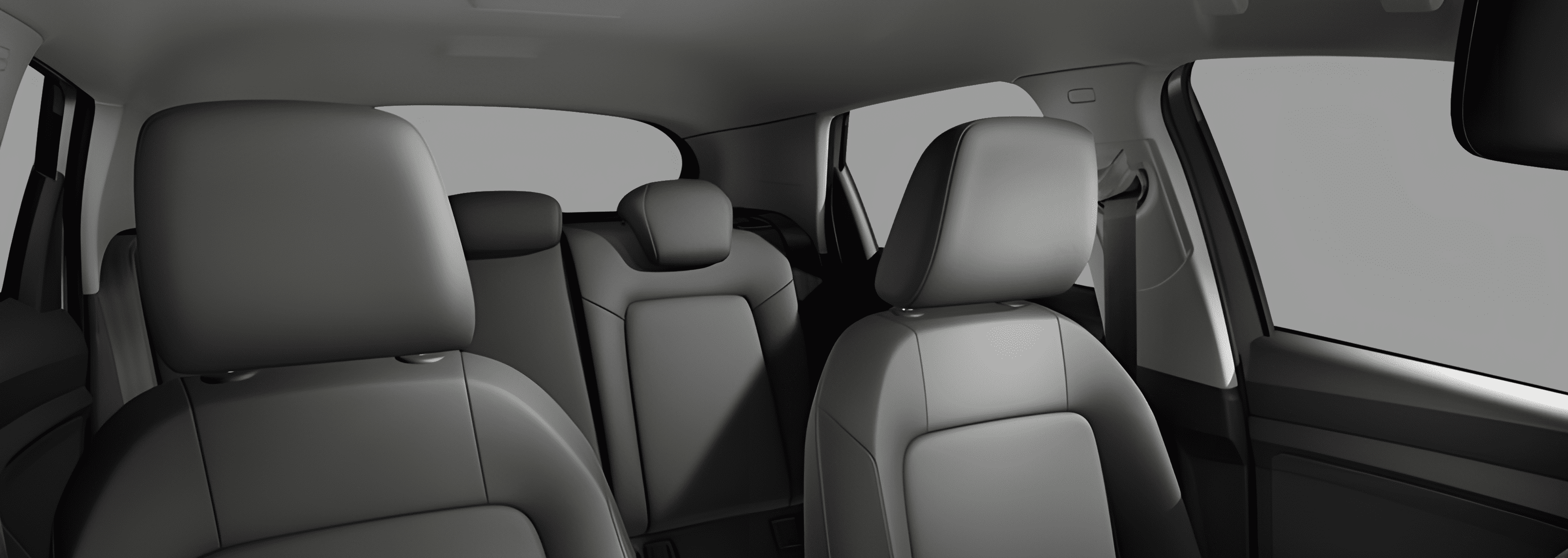 Ansicht der Frontsitze eines Audi A1