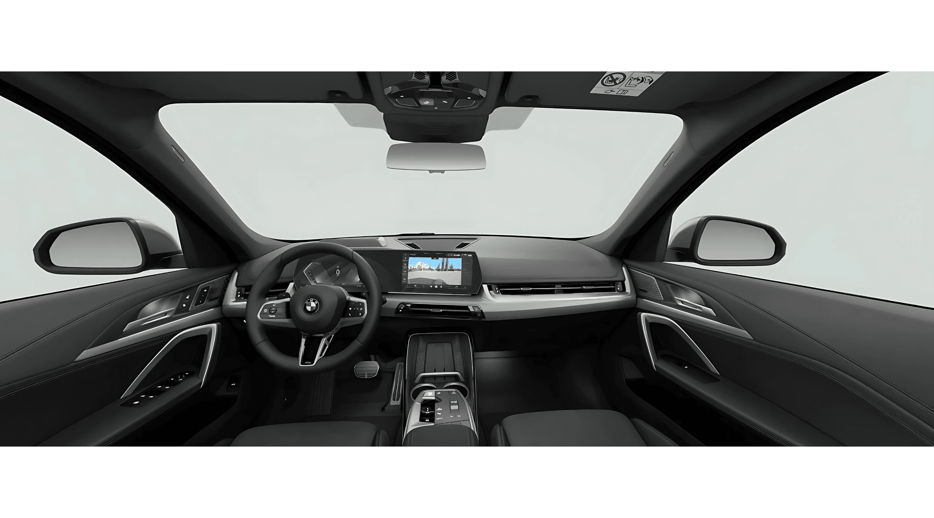 Ansicht des Armaturenbretts eines BMW X1