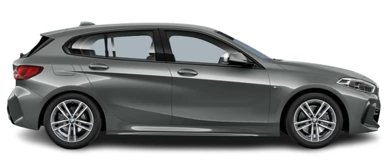 Seitenansicht eines BMW 1er-Reihe