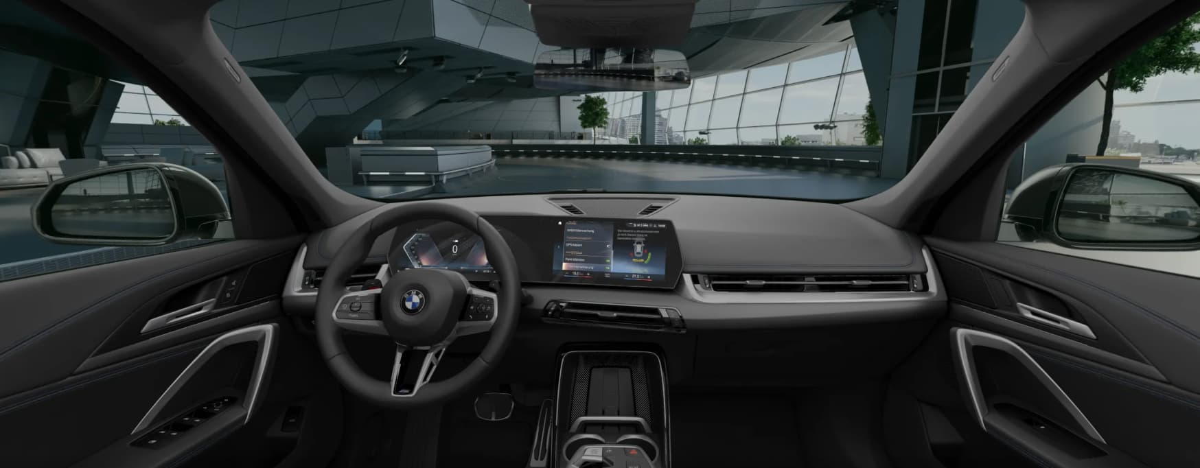 Ansicht des Armaturenbretts eines BMW X1