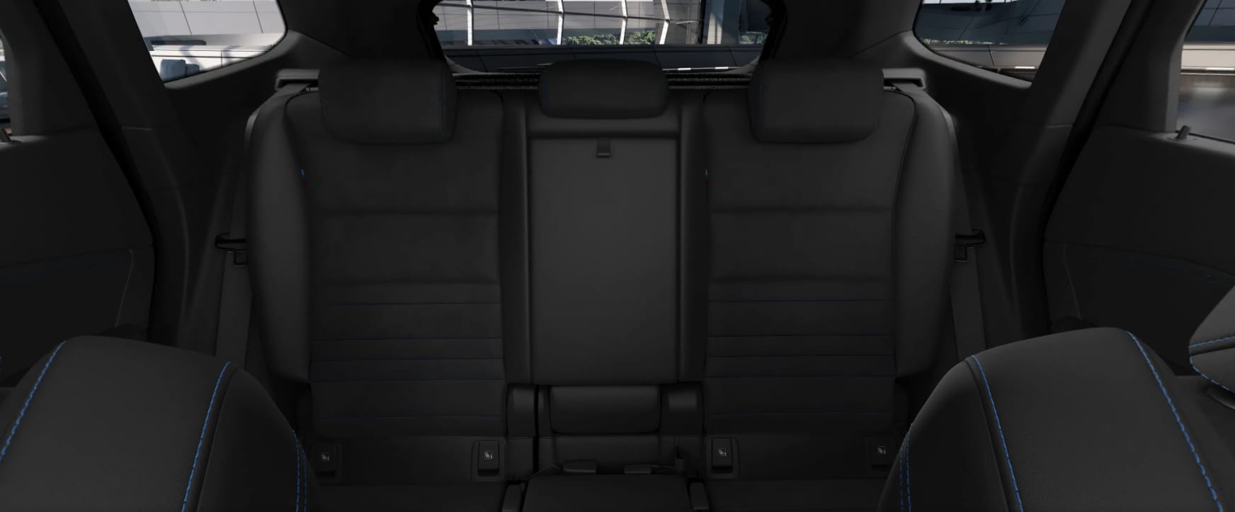 Ansicht der Rücksitze eines BMW X1