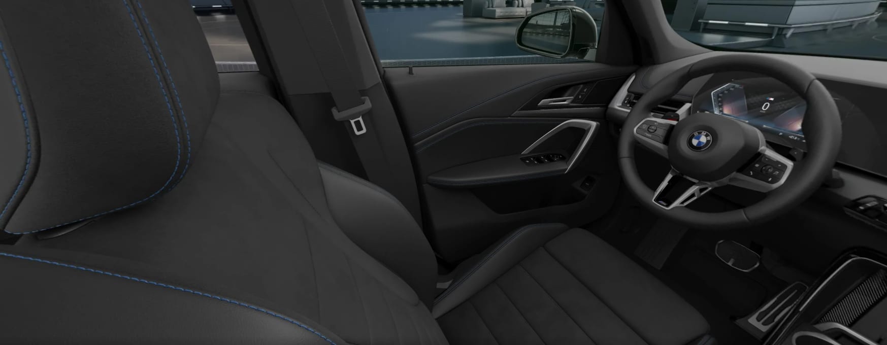 Ansicht der Frontsitze eines BMW X1