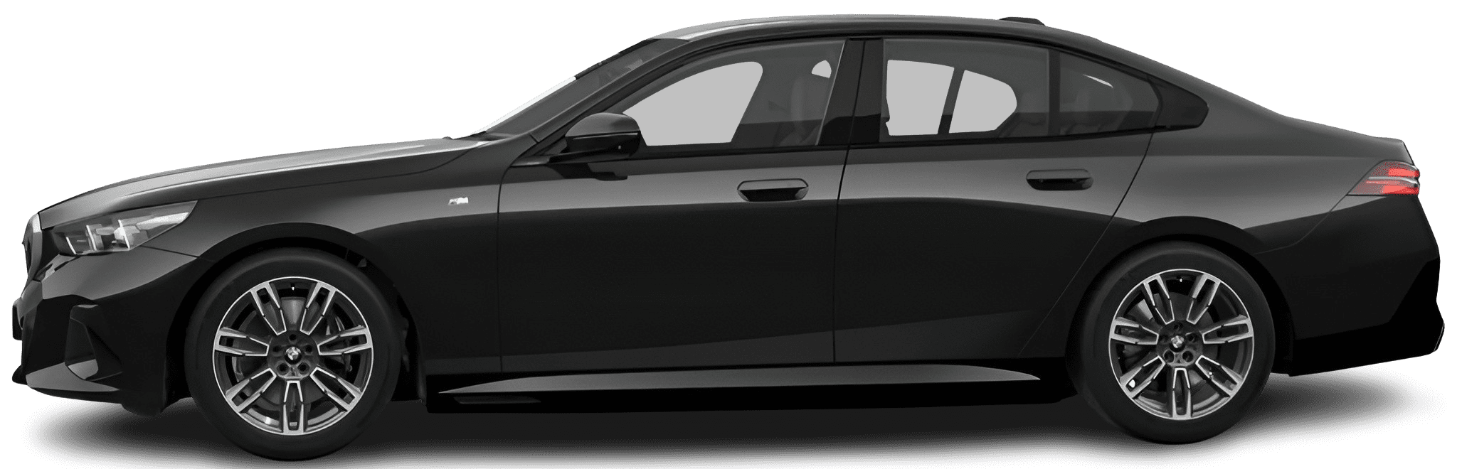 Seitenansicht eines BMW i5