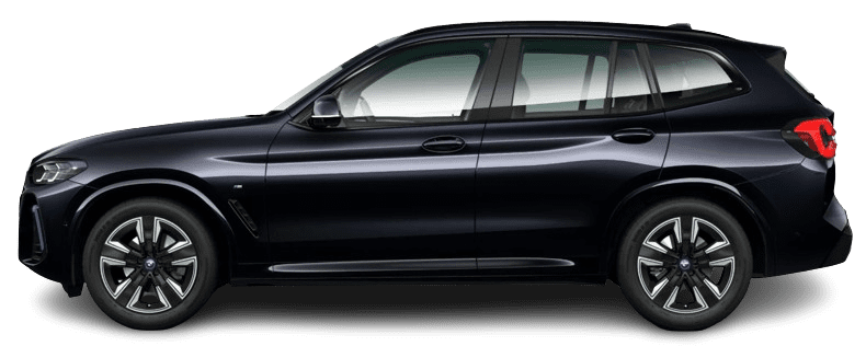 Seitenansicht eines BMW ix3
