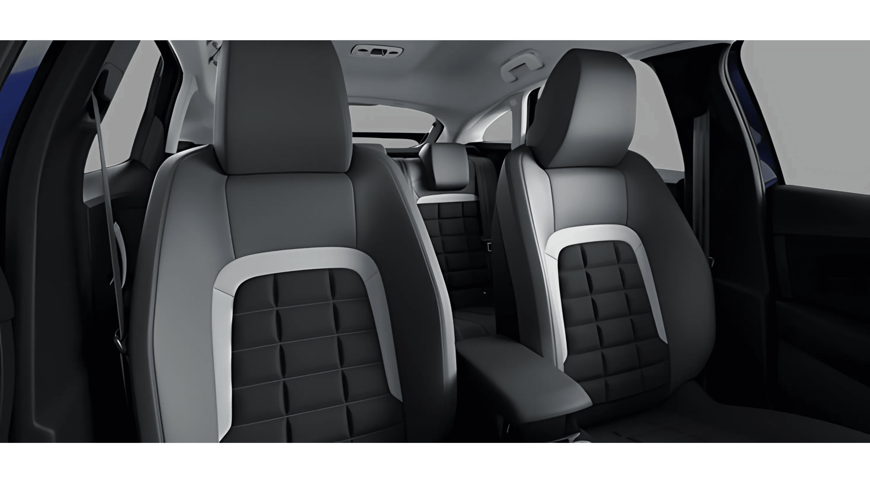 Ansicht der Frontsitze eines Citroën C4