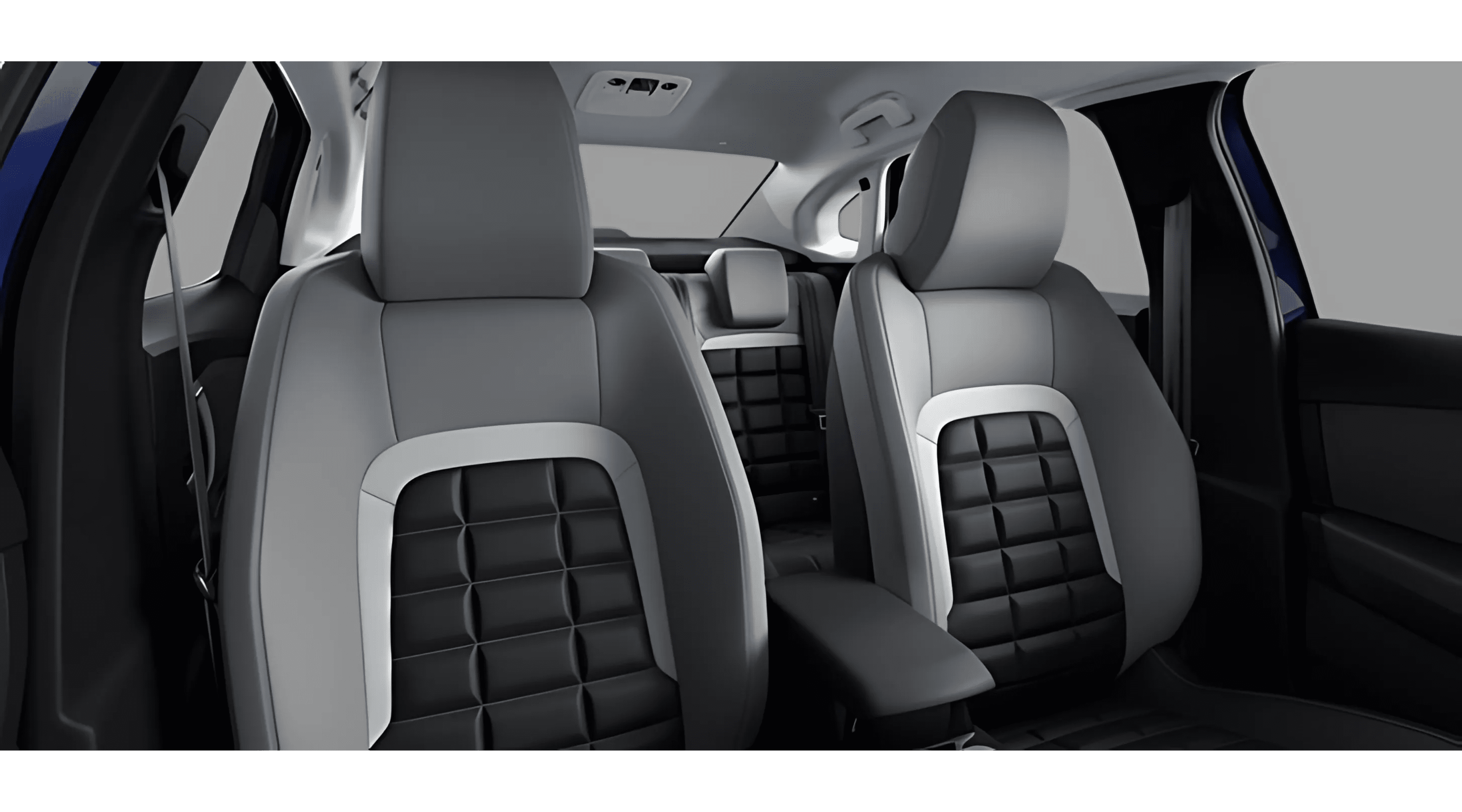 Ansicht der Frontsitze eines Citroën C4 X