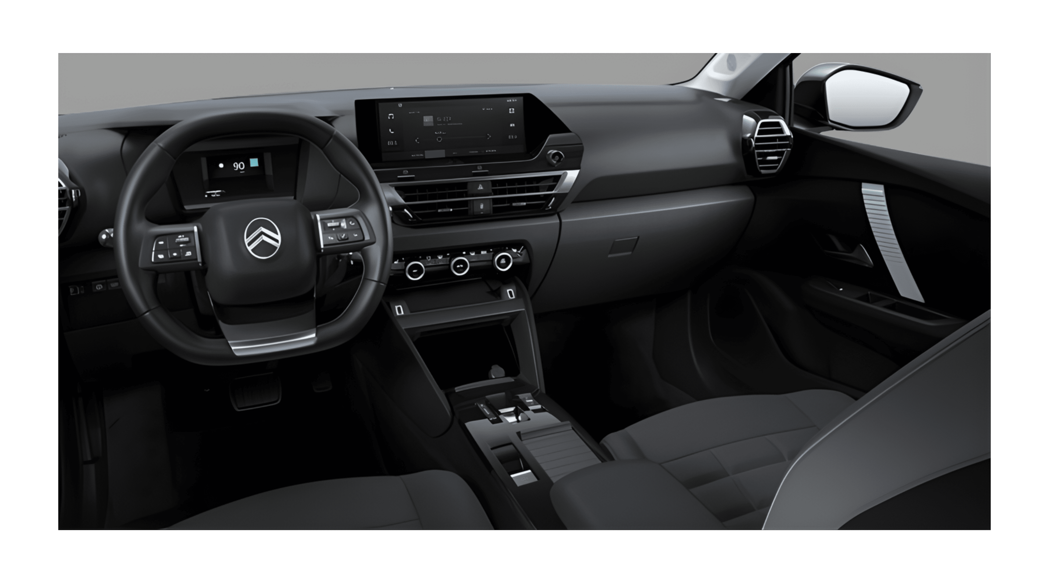 Ansicht des Armaturenbretts eines Citroën C4 X