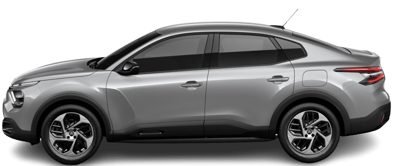 Seitenansicht eines Citroën C4 X