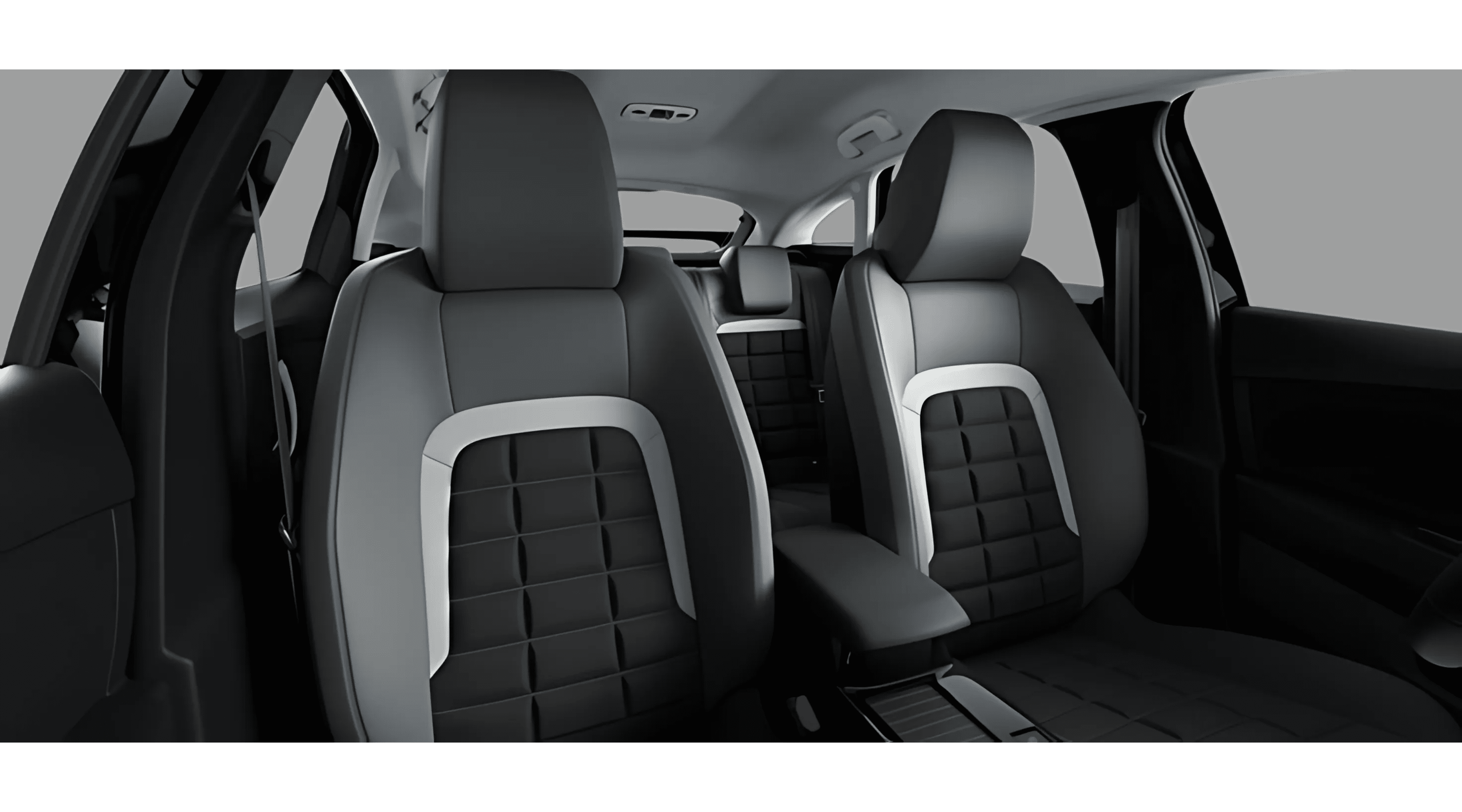 Ansicht der Frontsitze eines Citroën C4