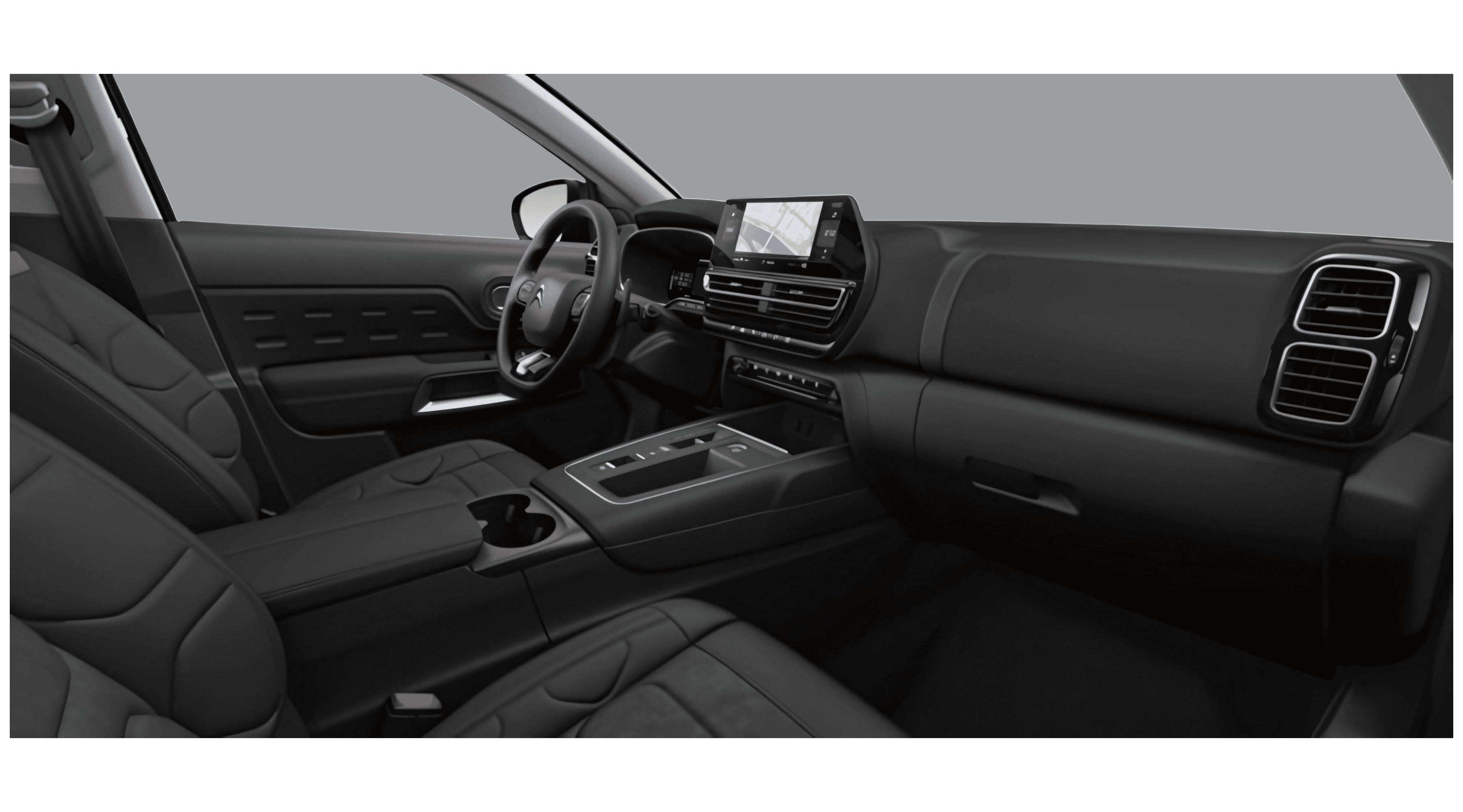 Ansicht der Frontsitze eines Citroën C5 Aircross
