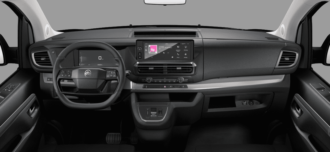 Ansicht des Armaturenbretts eines Citroen SpaceTourer