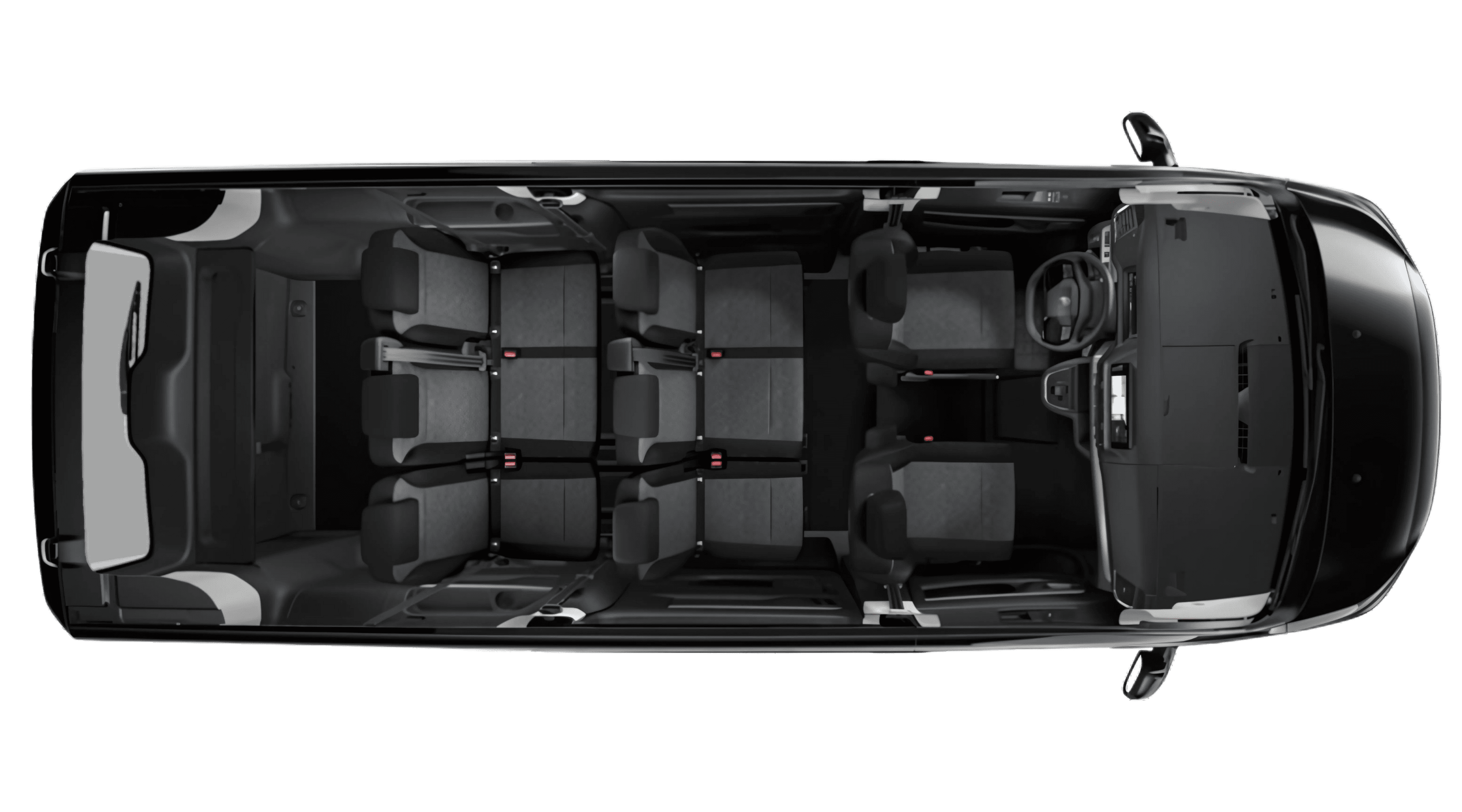 Rücksitzbank eines Citroën SpaceTourer