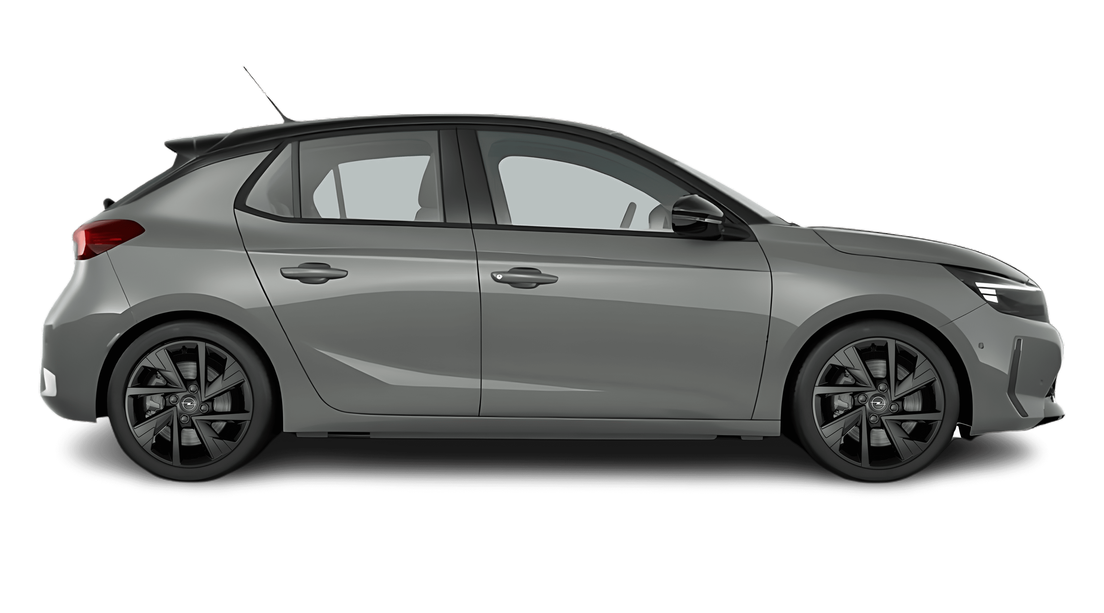 Seitenansicht eines Opel Corsa