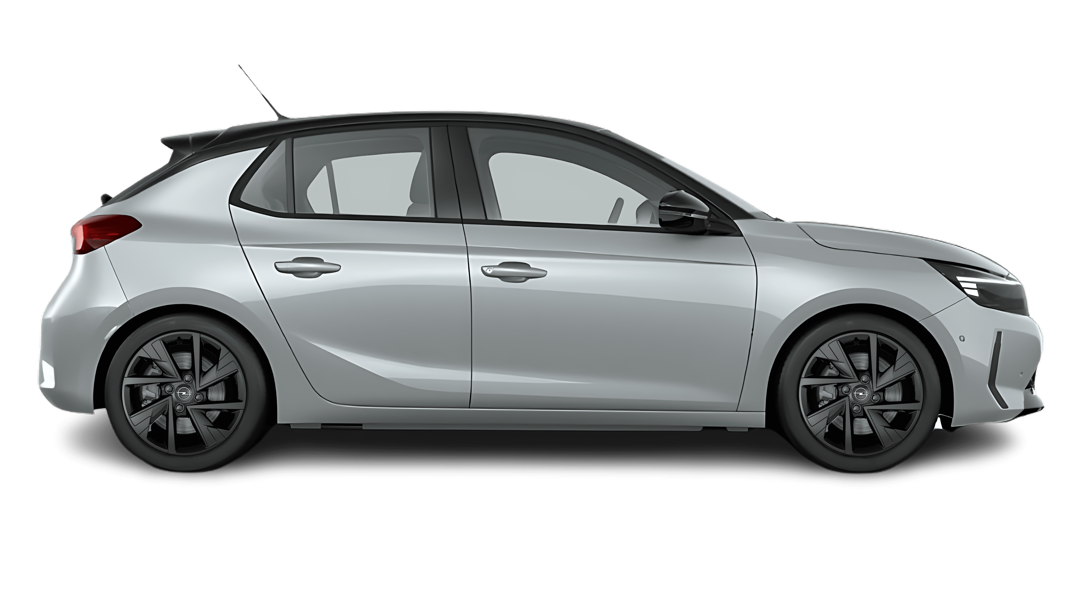 Seitenansicht eines Opel Corsa