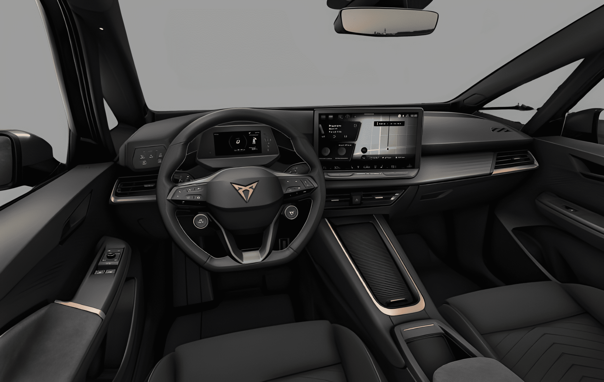 Ansicht des Armaturenbretts eines CUPRA Born
