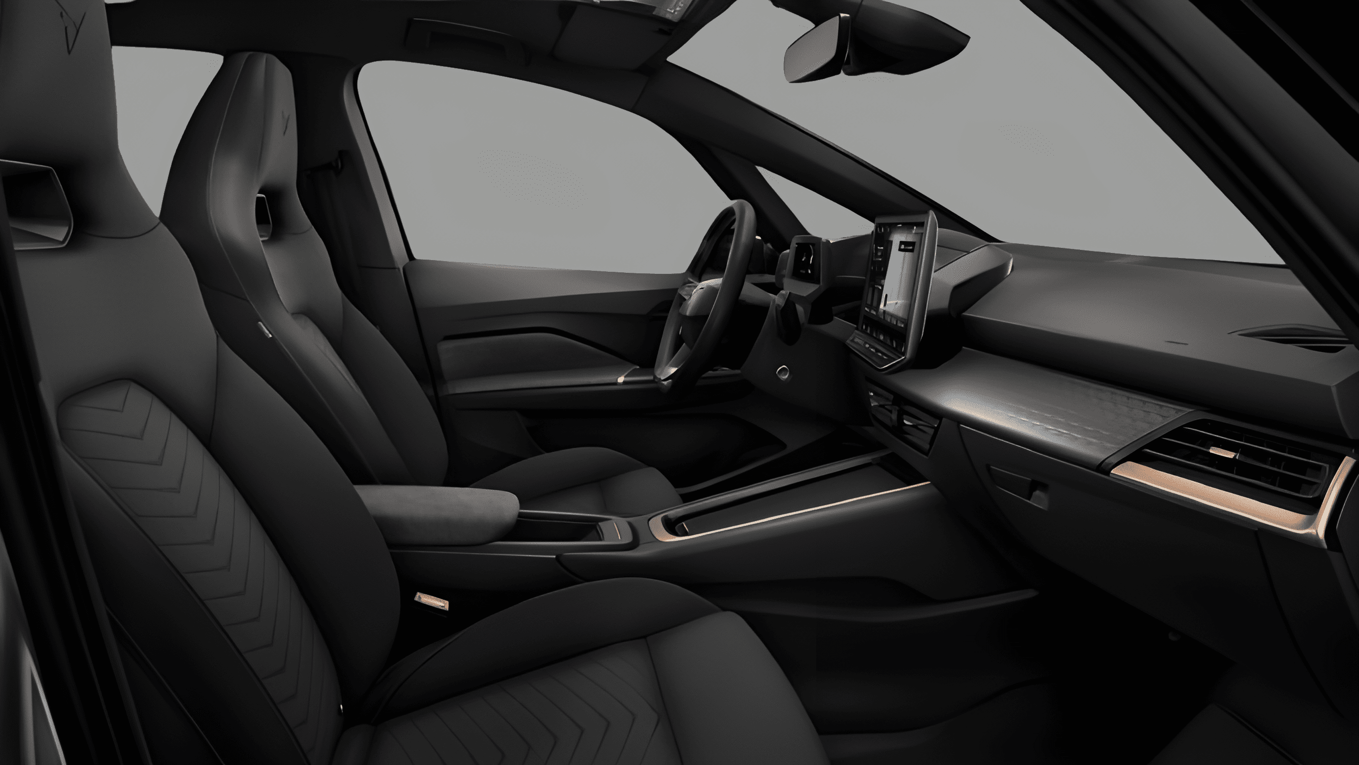 Ansicht der Frontsitze eines CUPRA Born