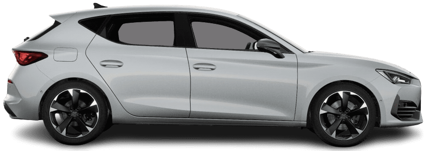 Seitenansicht eines CUPRA Leon
