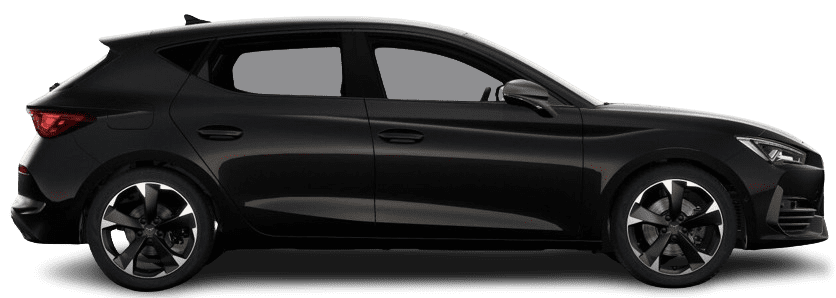 Seitenansicht eines CUPRA Leon