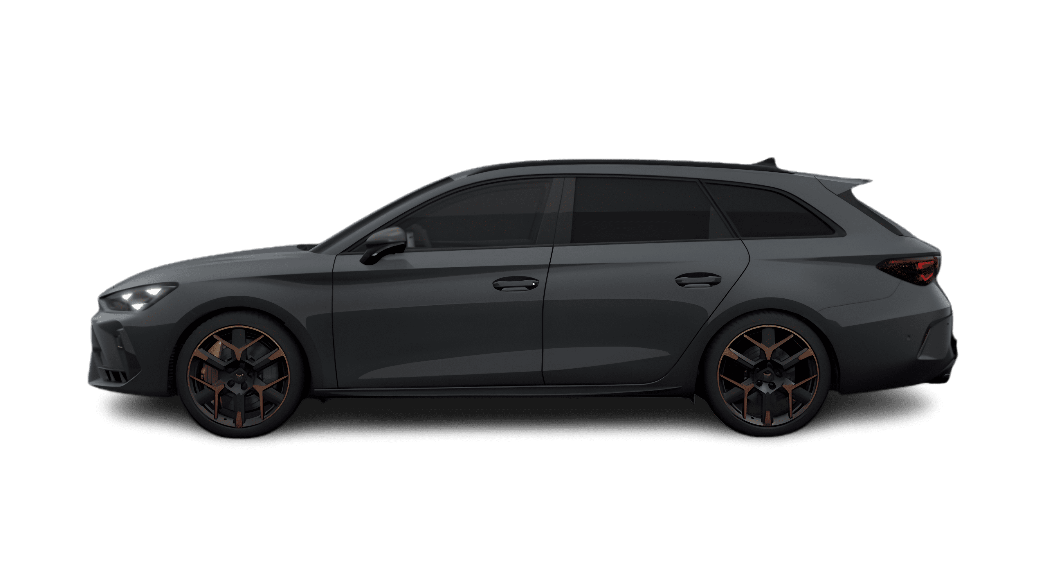 Seitenansicht eines CUPRA Leon